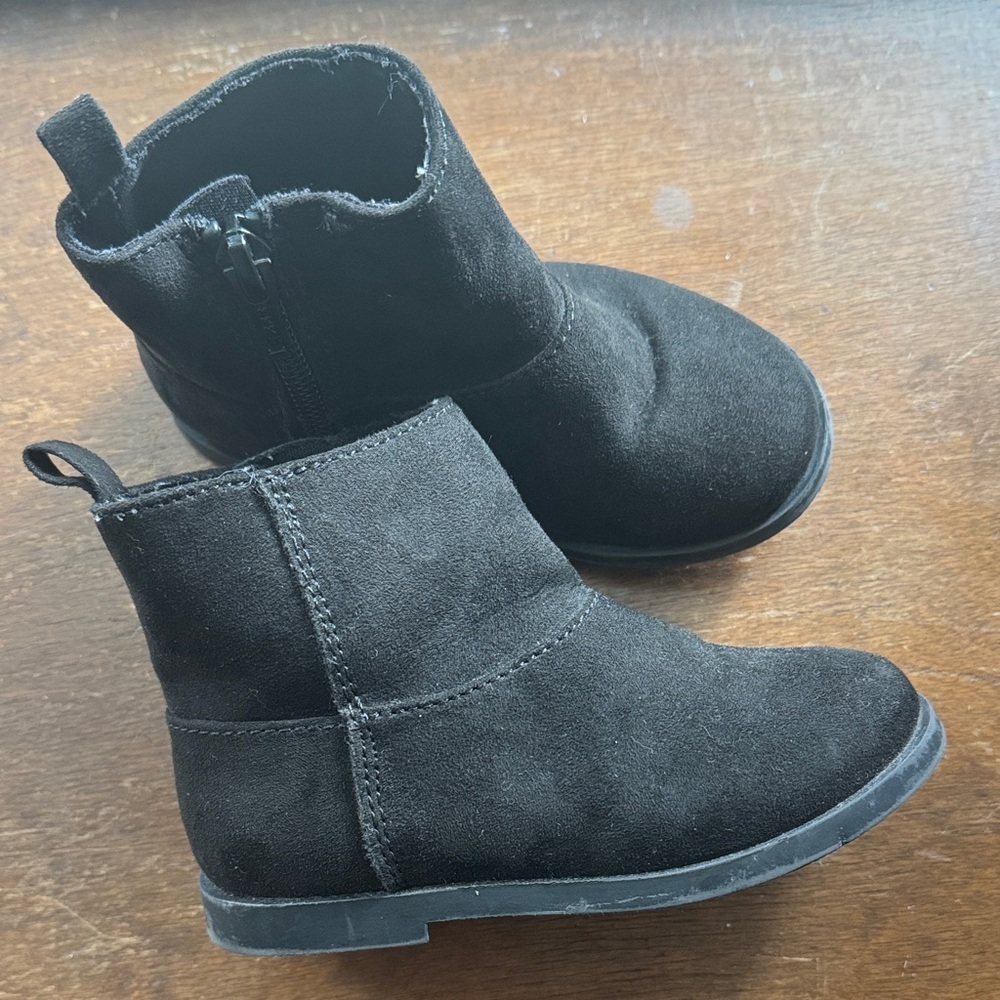 Old Navy Kids Black Ankle Boots